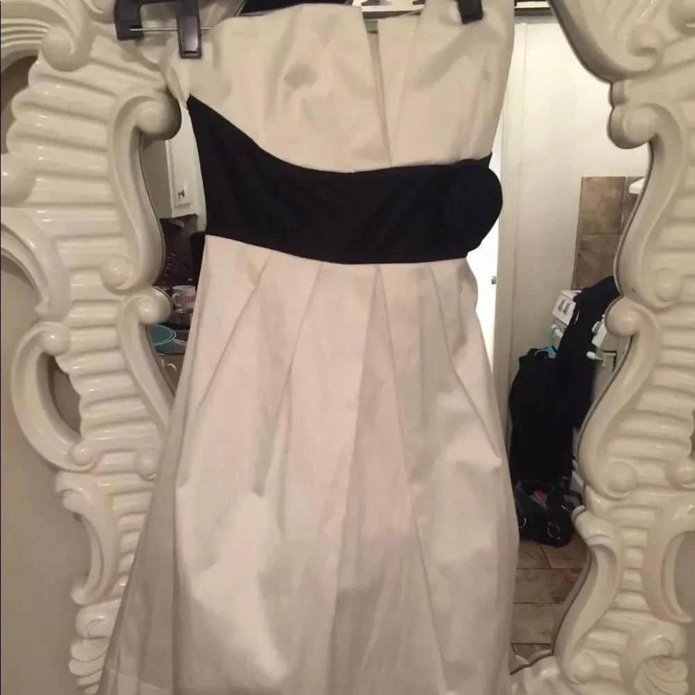 Teeze Me White Strapless Dress sz. NWT